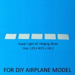  Super Light RC Engsel Slice L20 x W15 x H0.3 (5pcs)